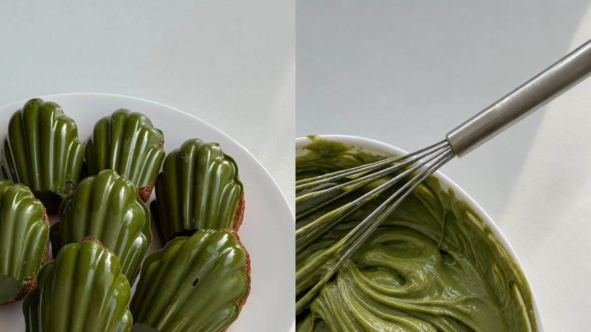 Madeleines au matcha : notre recette facile et gourmande