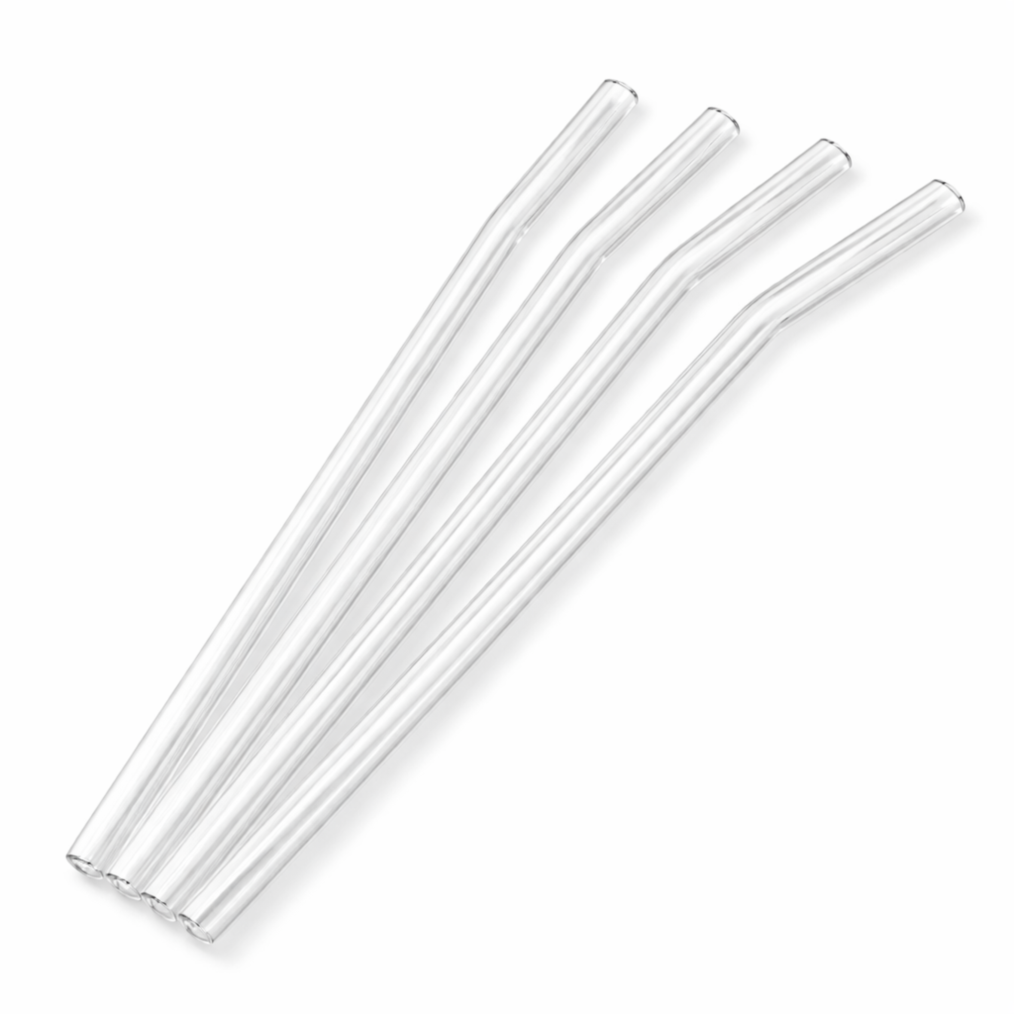 Set de 4 Pailles en Verre Réutilisables